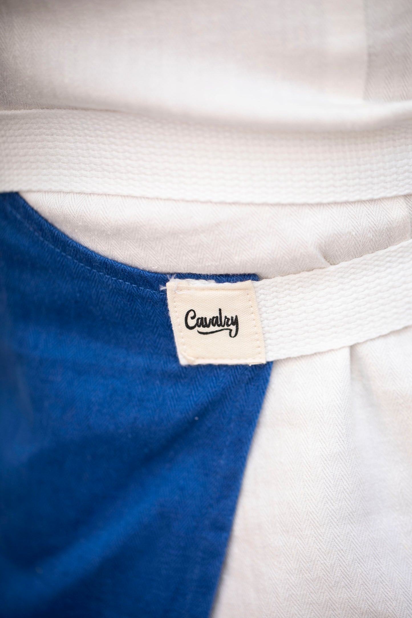 Everyday Hemp Apron - Blue