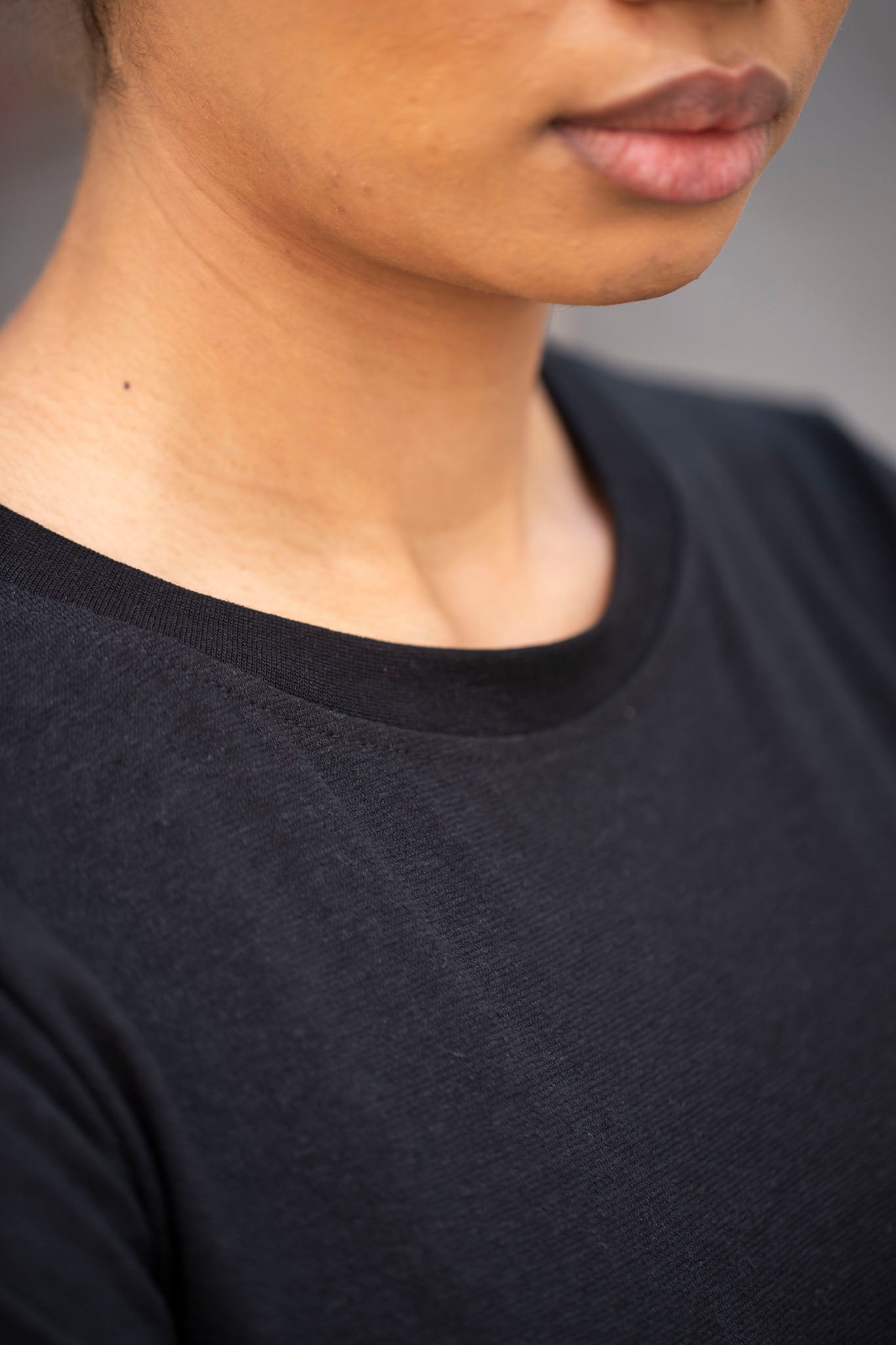 Women's Everyday Hemp Tee - Black