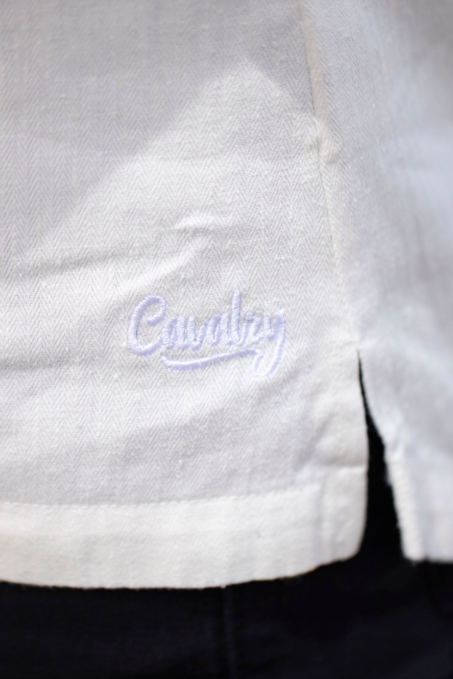 Women's Classic Hemp Chef Jacket - White