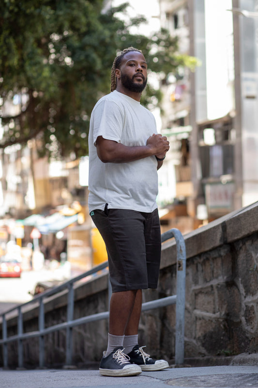 Classic French Linen Shorts - Brown