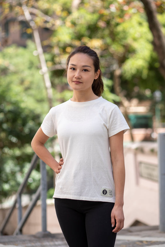 Women's Everyday Hemp Tee - White